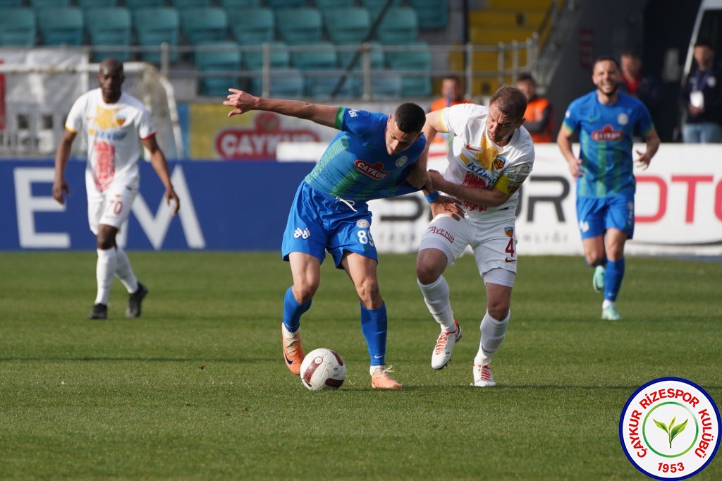 ÇAYKUR RİZESPOR A.Ş. 3 - 0 MONDİHOME KAYSERİSPOR