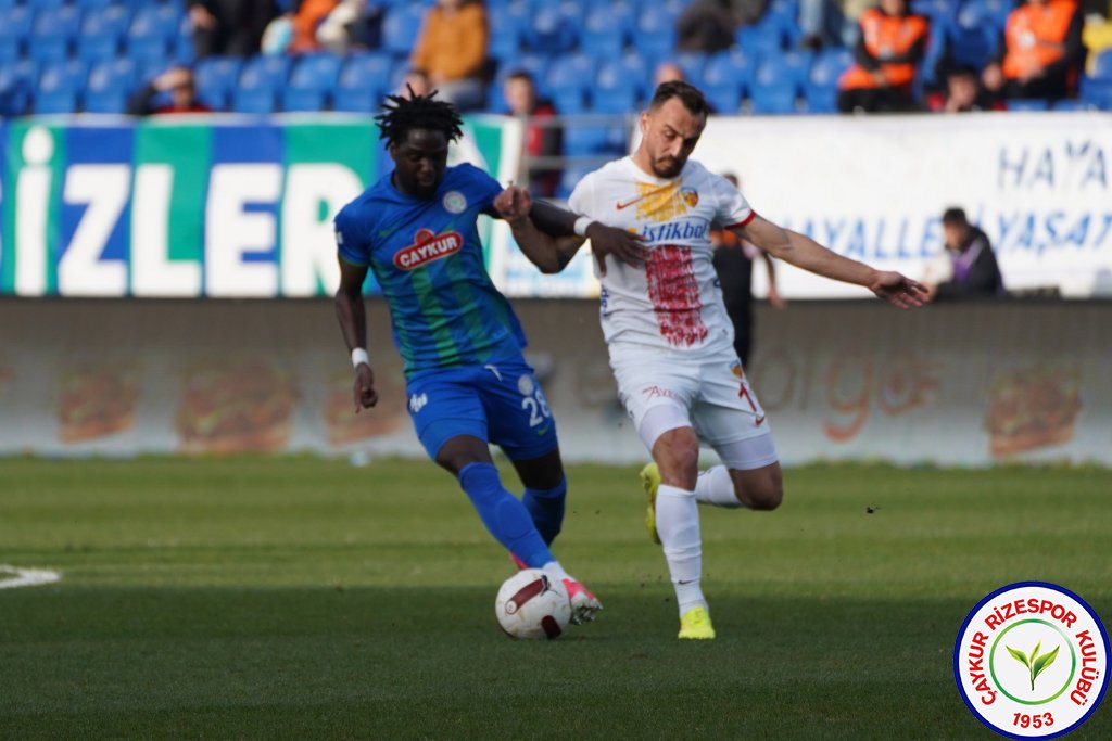 ÇAYKUR RİZESPOR A.Ş. 3 - 0 MONDİHOME KAYSERİSPOR