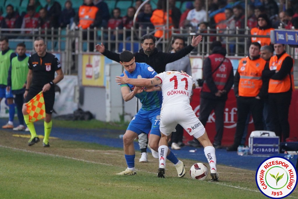 ÇAYKUR RİZESPOR A.Ş. 3 - 0 MONDİHOME KAYSERİSPOR