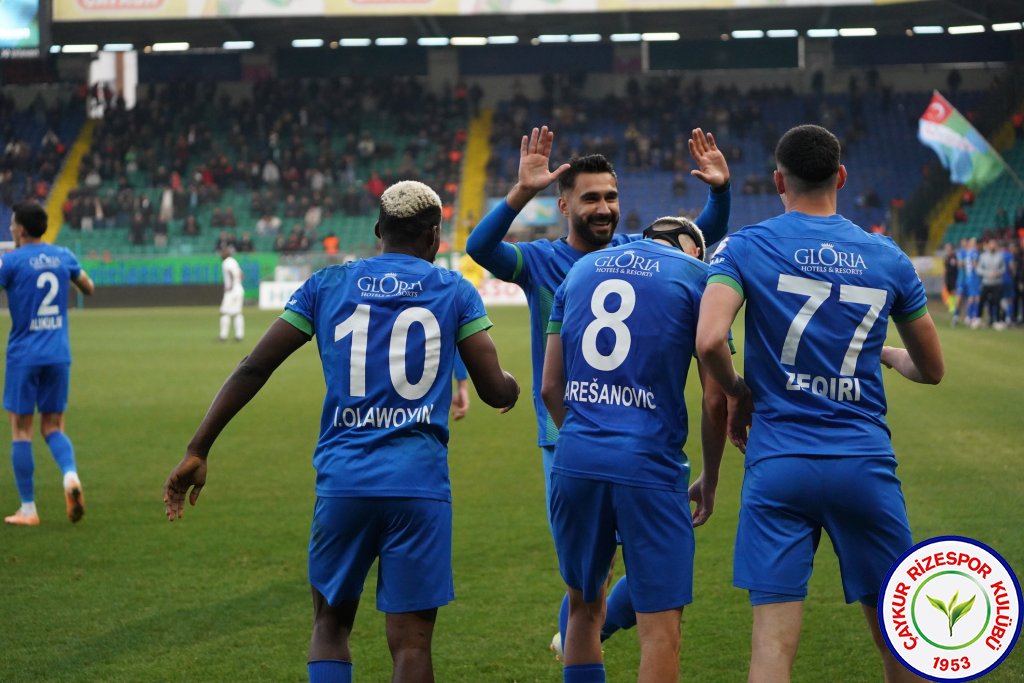 ÇAYKUR RİZESPOR A.Ş. 3 - 0 MONDİHOME KAYSERİSPOR