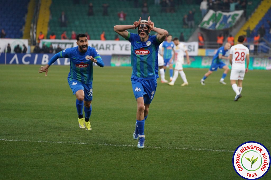 ÇAYKUR RİZESPOR A.Ş. 3 - 0 MONDİHOME KAYSERİSPOR