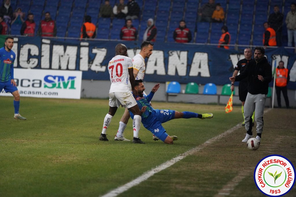 ÇAYKUR RİZESPOR A.Ş. 3 - 0 MONDİHOME KAYSERİSPOR