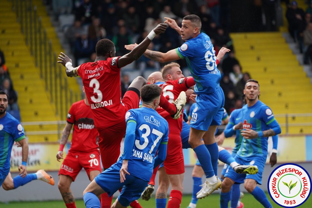 ÇAYKUR RİZESPOR 3 - 1 GAZİANTEP FK