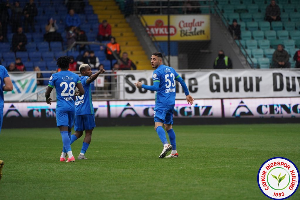 ÇAYKUR RİZESPOR 3 - 1 GAZİANTEP FK