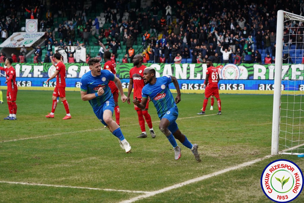 ÇAYKUR RİZESPOR 3 - 1 GAZİANTEP FK