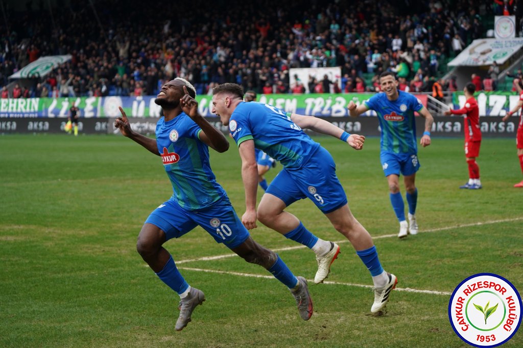 ÇAYKUR RİZESPOR 3 - 1 GAZİANTEP FK