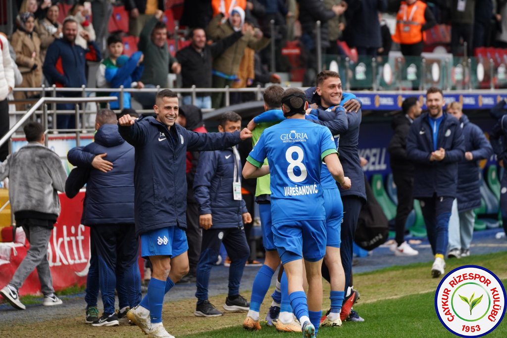 ÇAYKUR RİZESPOR 3 - 1 GAZİANTEP FK