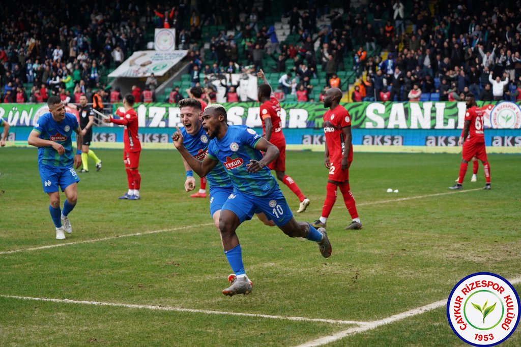 ÇAYKUR RİZESPOR 3 - 1 GAZİANTEP FK