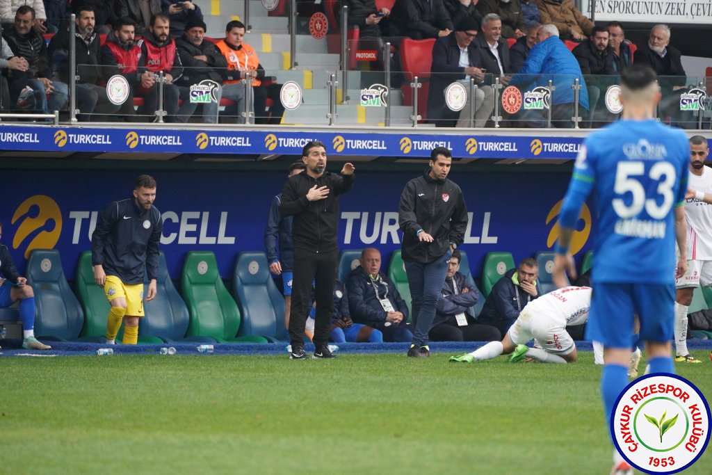 ÇAYKUR RİZESPOR A.Ş. 3 - 0 BITEXEN ANTALYASPOR