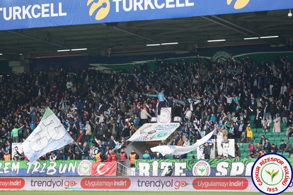 ÇAYKUR RİZESPOR A.Ş. 3 - 0 BITEXEN ANTALYASPOR