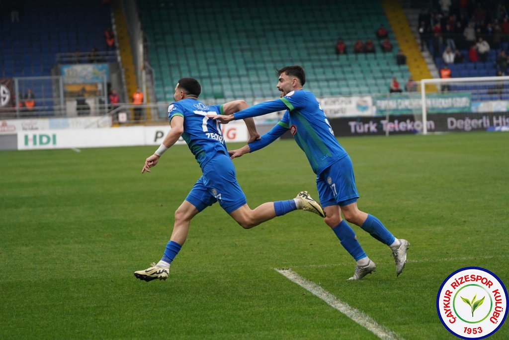 ÇAYKUR RİZESPOR A.Ş. 3 - 0 BITEXEN ANTALYASPOR