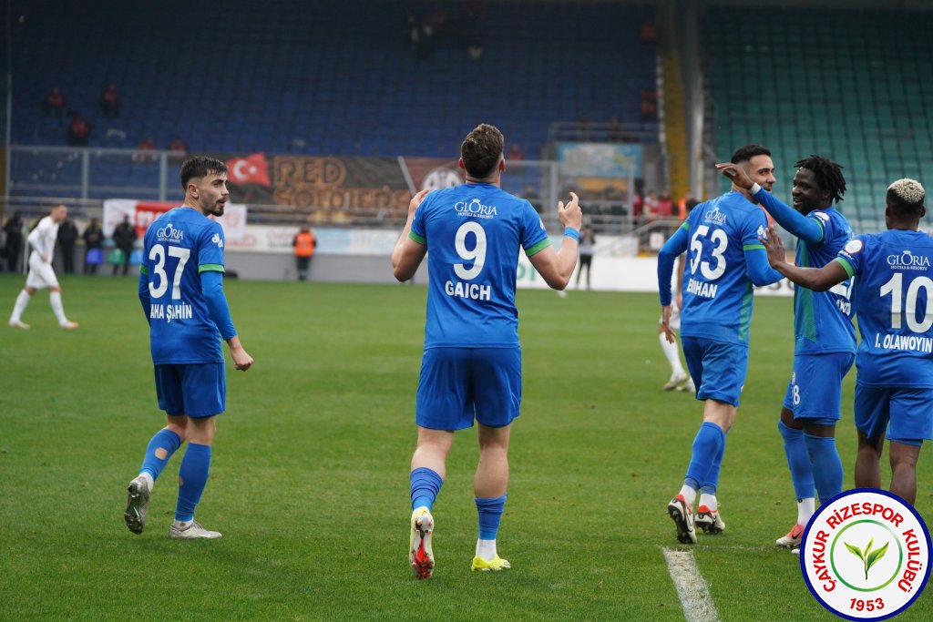 ÇAYKUR RİZESPOR A.Ş. 3 - 0 BITEXEN ANTALYASPOR