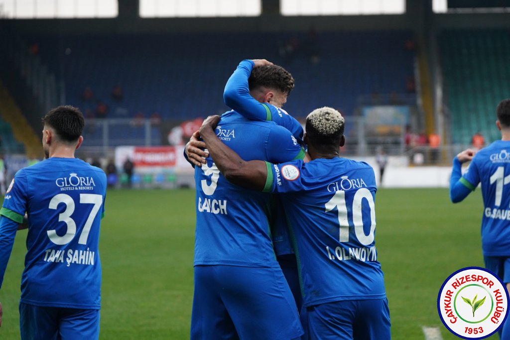 ÇAYKUR RİZESPOR A.Ş. 3 - 0 BITEXEN ANTALYASPOR