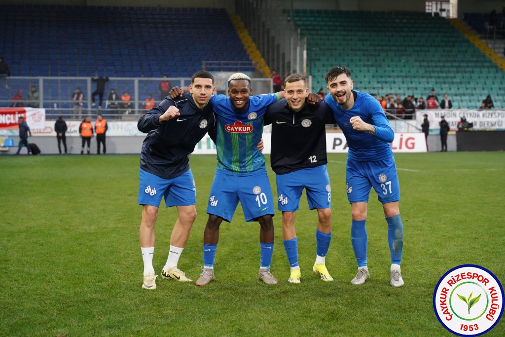 ÇAYKUR RİZESPOR A.Ş. 3 - 0 BITEXEN ANTALYASPOR