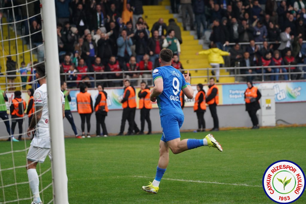 ÇAYKUR RİZESPOR A.Ş. 3 - 0 BITEXEN ANTALYASPOR