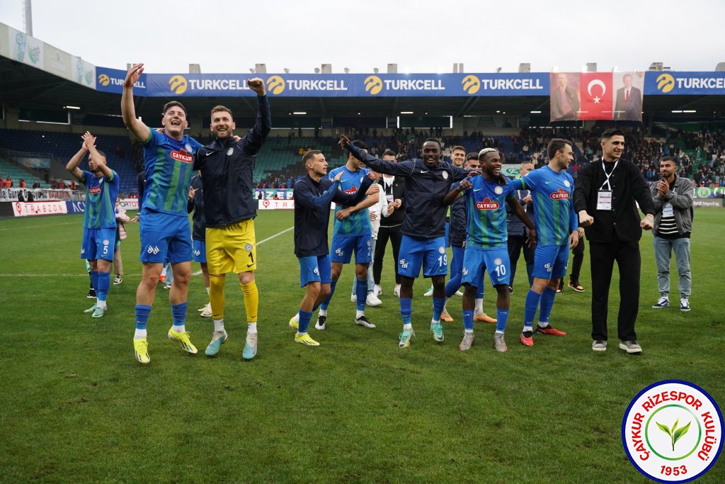 ÇAYKUR RİZESPOR A.Ş. 3 - 0 BITEXEN ANTALYASPOR