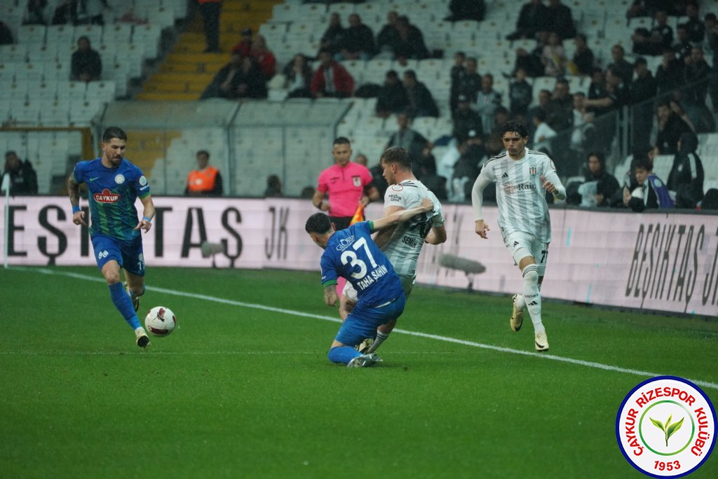 BEŞİKTAŞ 3 - 2 ÇAYKUR RİZESPOR