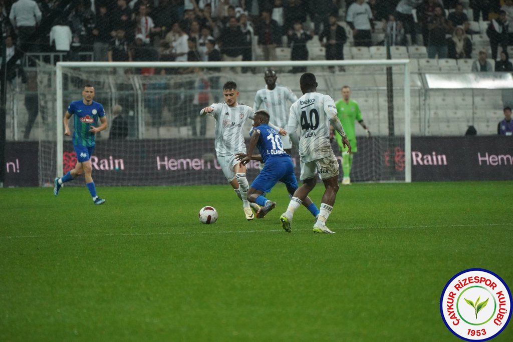 BEŞİKTAŞ 3 - 2 ÇAYKUR RİZESPOR