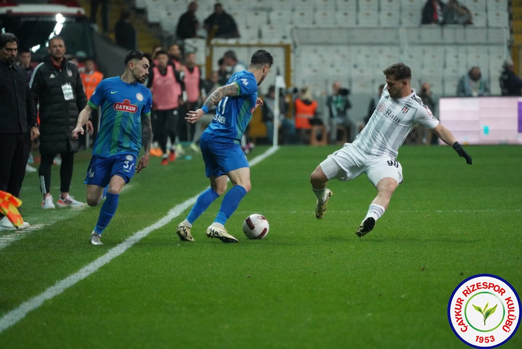 BEŞİKTAŞ 3 - 2 ÇAYKUR RİZESPOR