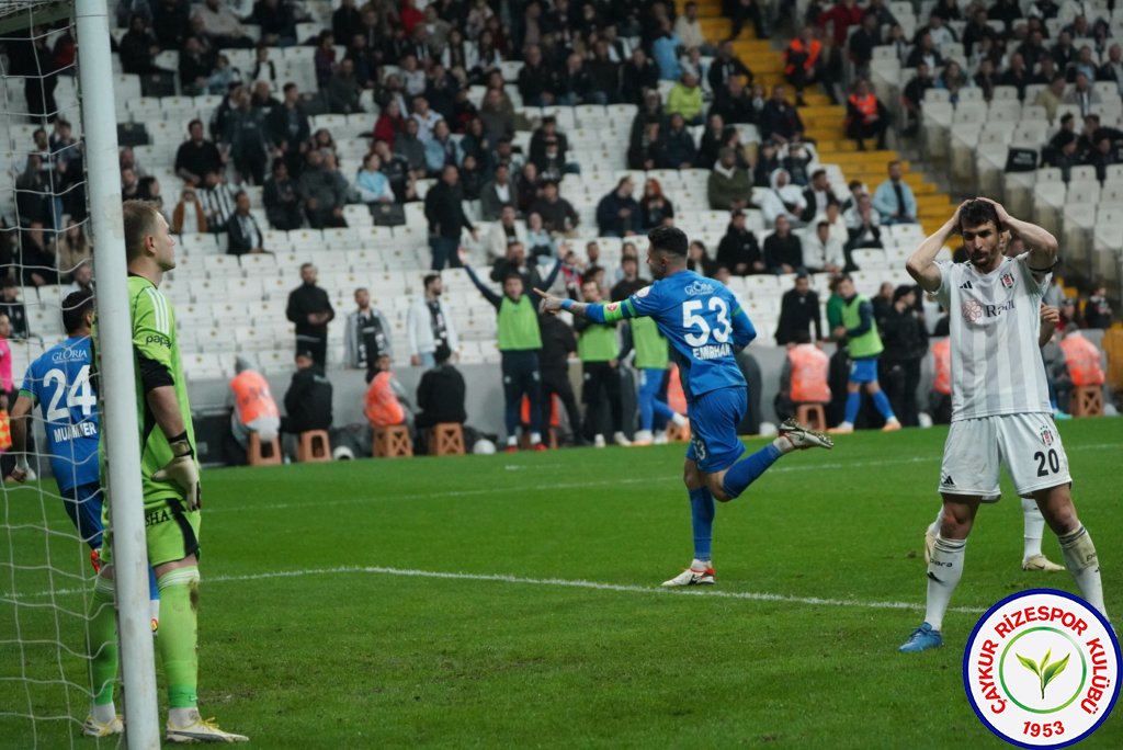 BEŞİKTAŞ 3 - 2 ÇAYKUR RİZESPOR