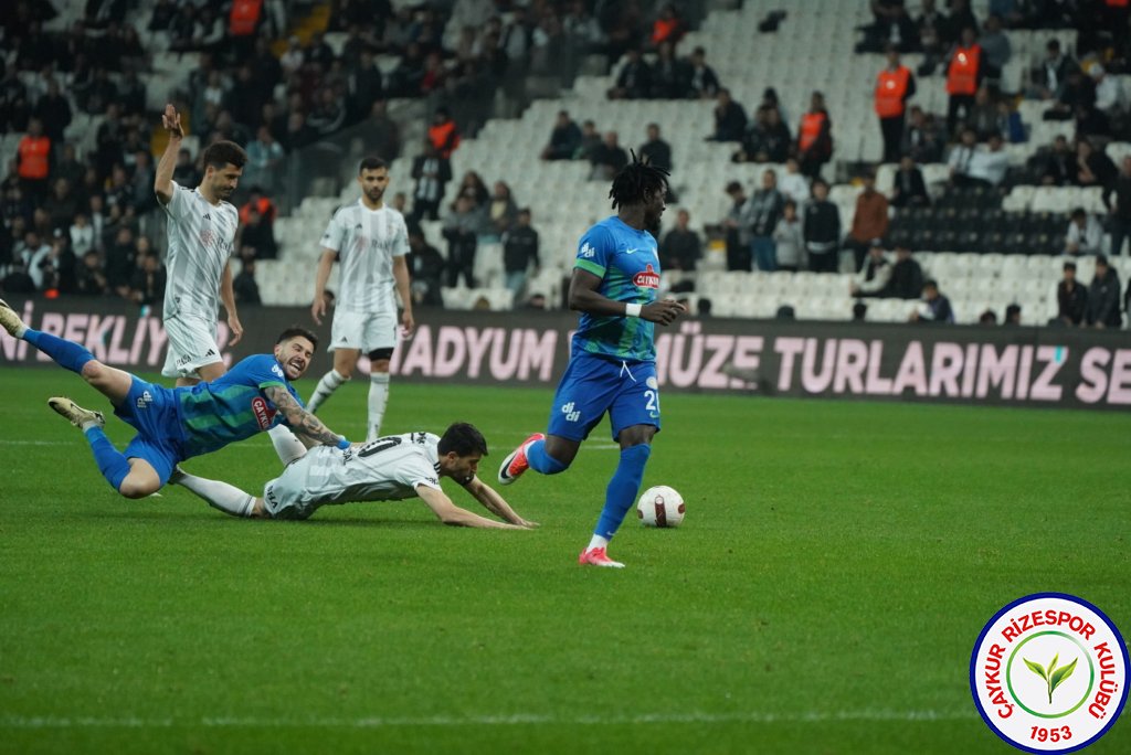 BEŞİKTAŞ 3 - 2 ÇAYKUR RİZESPOR