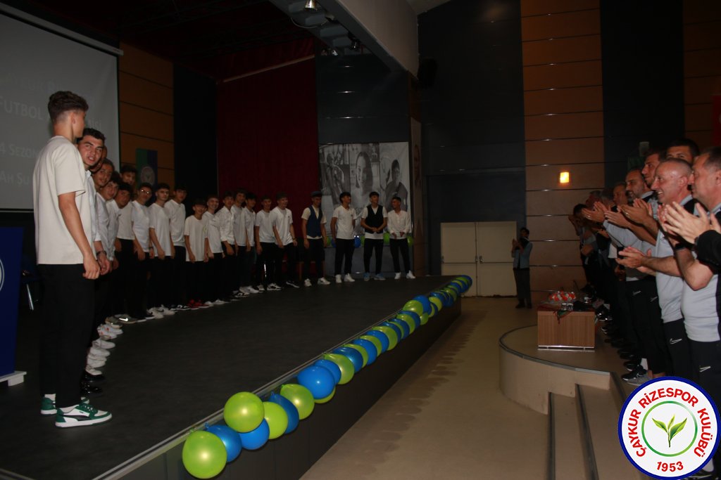 Çaykur Rizespor Futbol Akademisi 2023-2024 Sezon Sonu Töreni