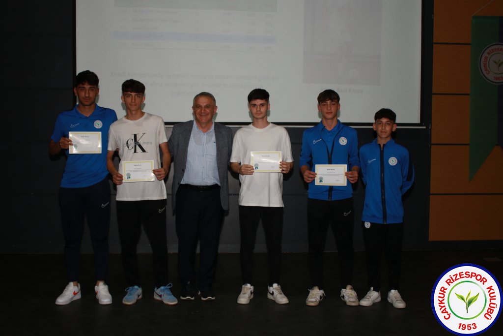 Çaykur Rizespor Futbol Akademisi 2023-2024 Sezon Sonu Töreni