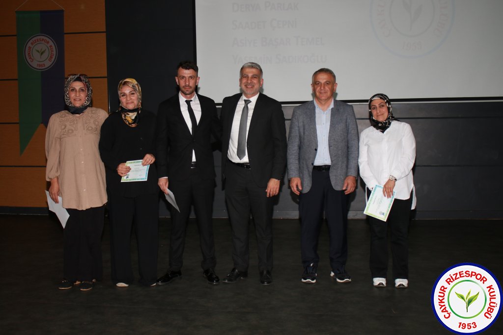 Çaykur Rizespor Futbol Akademisi 2023-2024 Sezon Sonu Töreni