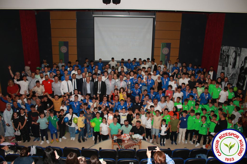 Çaykur Rizespor Futbol Akademisi 2023-2024 Sezon Sonu Töreni