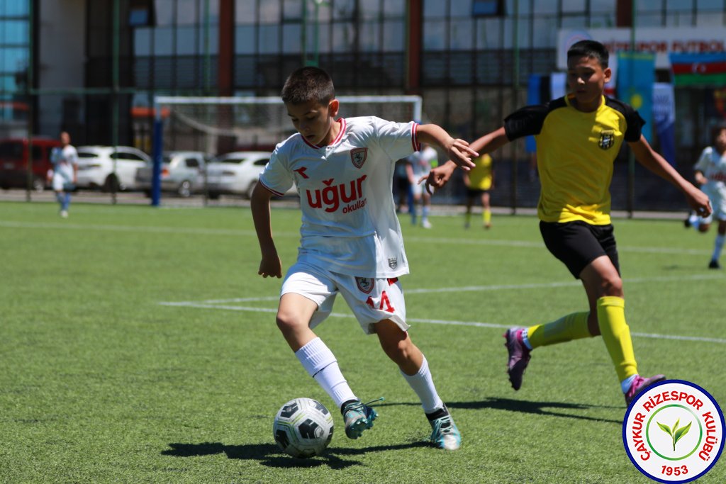 ULUSLARARASI U12 RİZE CUP 2024'DE HEYECAN DORUKTA