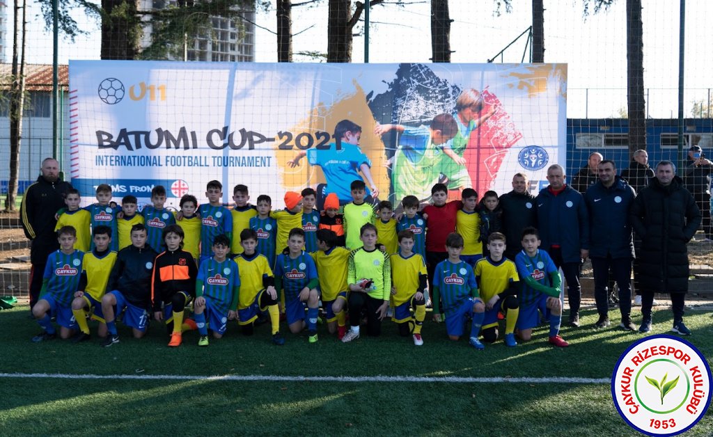 Çaykur Rizespor U11 Akademi Takımı Batum 2021 Uluslararası Futbol Turnuvasına Katıldı