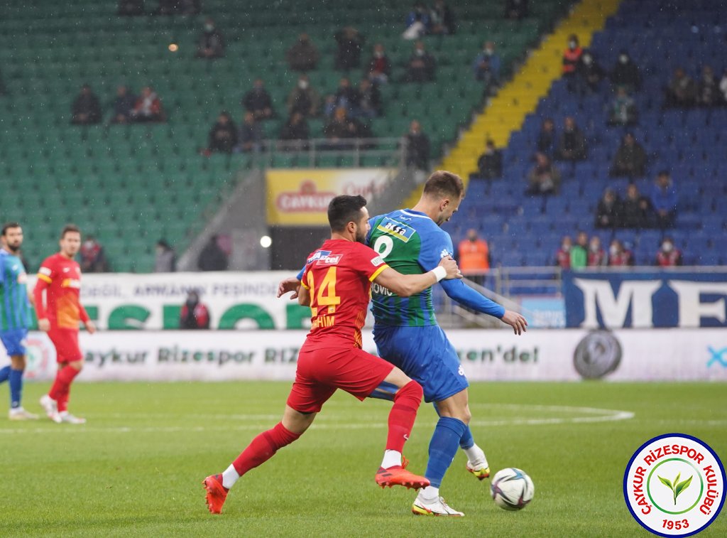 Çaykur Rizespor 1:0 Yukatel Kayserispor