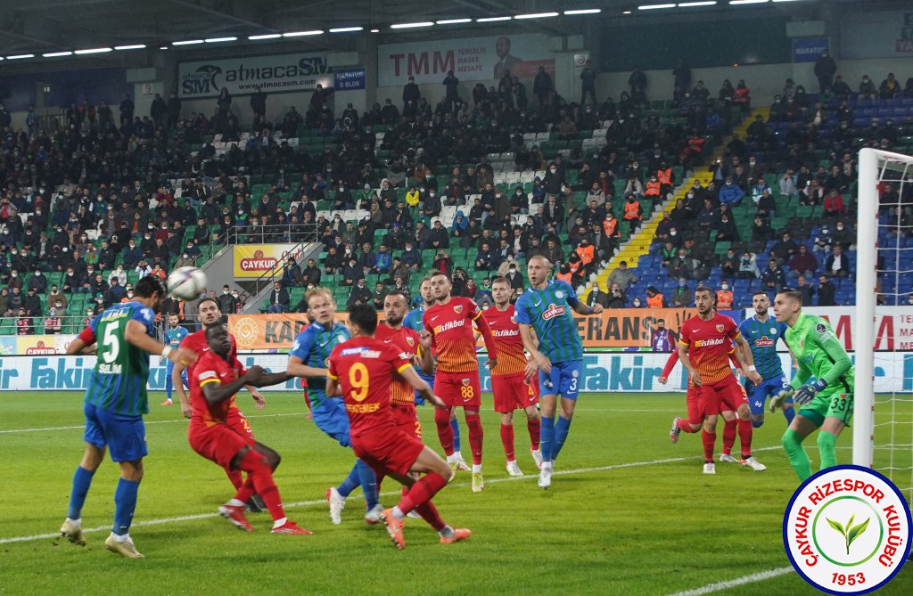 Çaykur Rizespor 1:0 Yukatel Kayserispor
