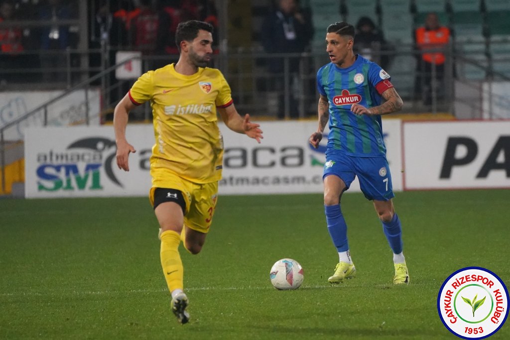 ÇAYKUR RİZESPOR A.Ş. 3 - 0 BELLONA KAYSERİSPOR