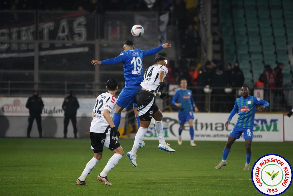 ÇAYKUR RİZESPOR 1 - 1 BEŞİKTAŞ
