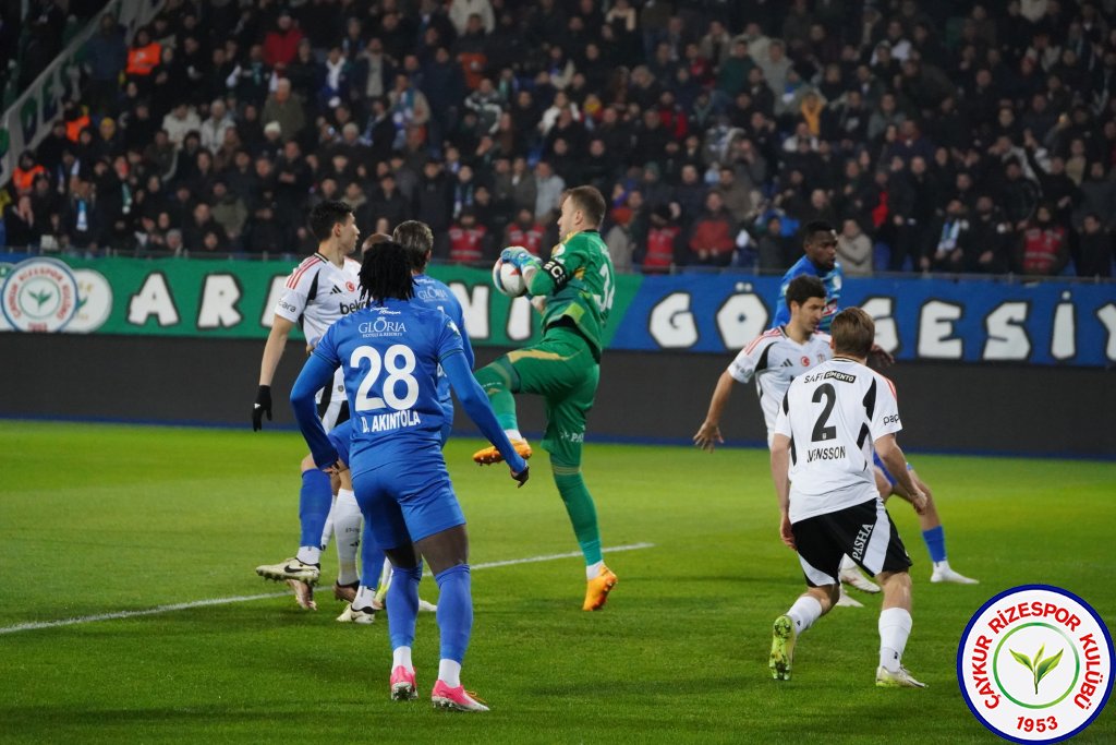 ÇAYKUR RİZESPOR 1 - 1 BEŞİKTAŞ