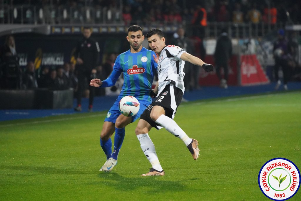ÇAYKUR RİZESPOR 1 - 1 BEŞİKTAŞ