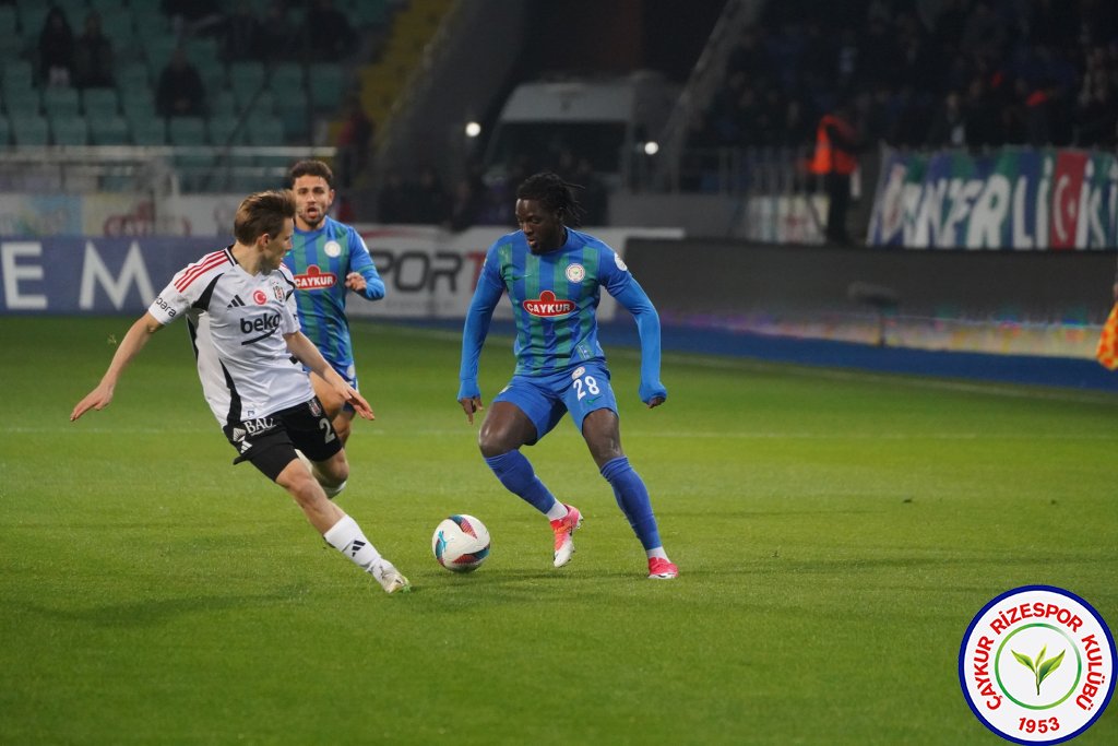 ÇAYKUR RİZESPOR 1 - 1 BEŞİKTAŞ