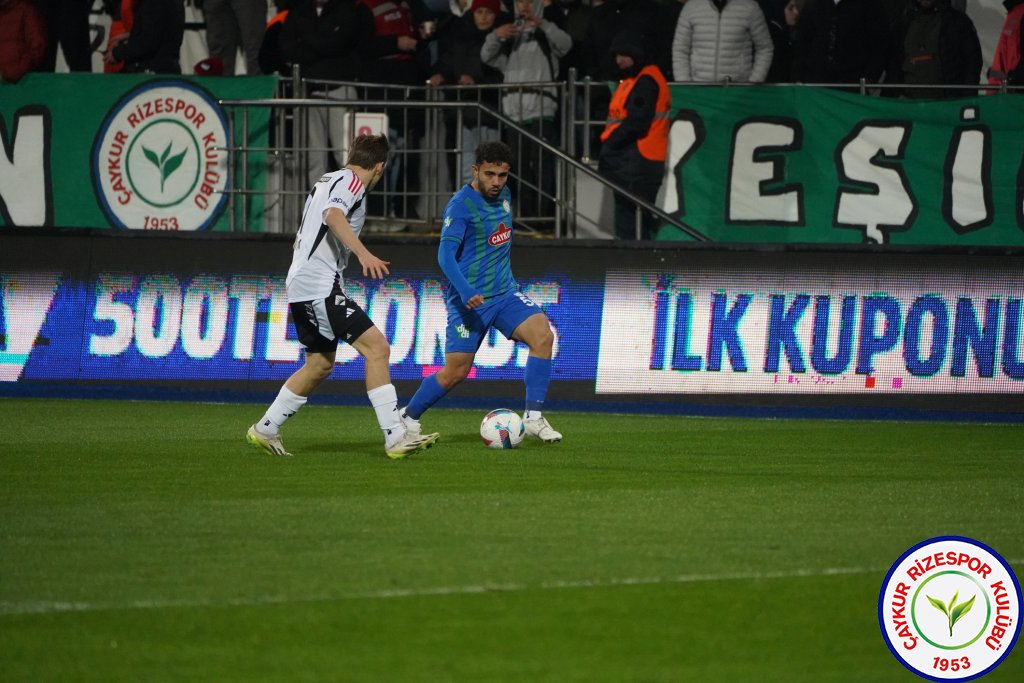 ÇAYKUR RİZESPOR 1 - 1 BEŞİKTAŞ