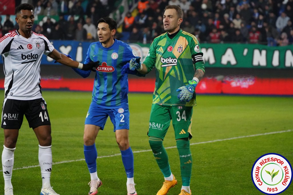ÇAYKUR RİZESPOR 1 - 1 BEŞİKTAŞ