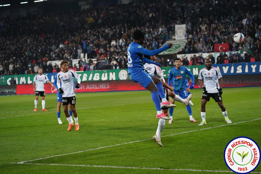 ÇAYKUR RİZESPOR 1 - 1 BEŞİKTAŞ