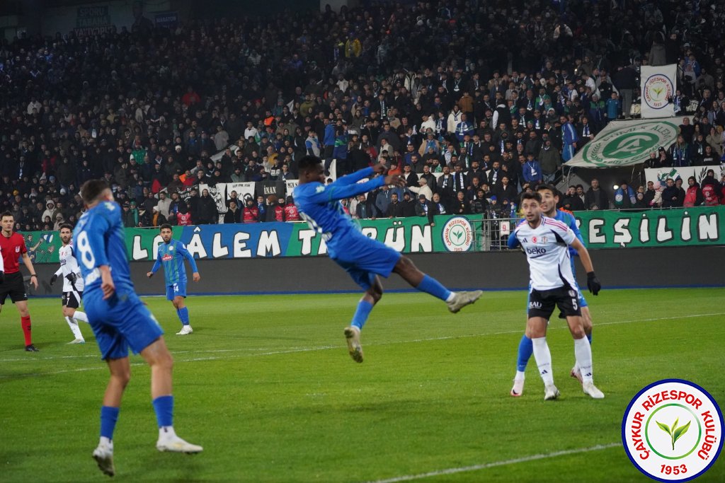 ÇAYKUR RİZESPOR 1 - 1 BEŞİKTAŞ