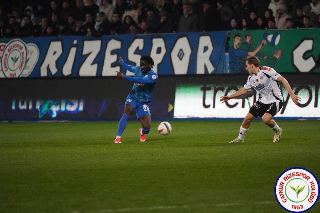 ÇAYKUR RİZESPOR 1 - 1 BEŞİKTAŞ