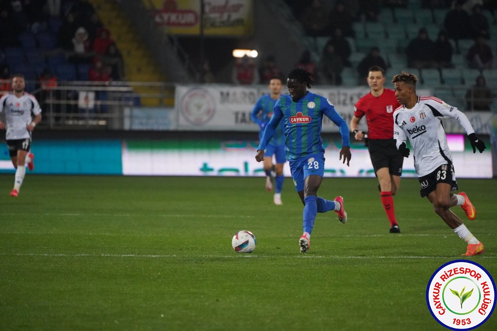 ÇAYKUR RİZESPOR 1 - 1 BEŞİKTAŞ