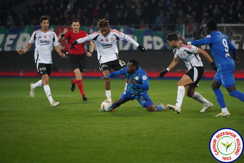 ÇAYKUR RİZESPOR 1 - 1 BEŞİKTAŞ