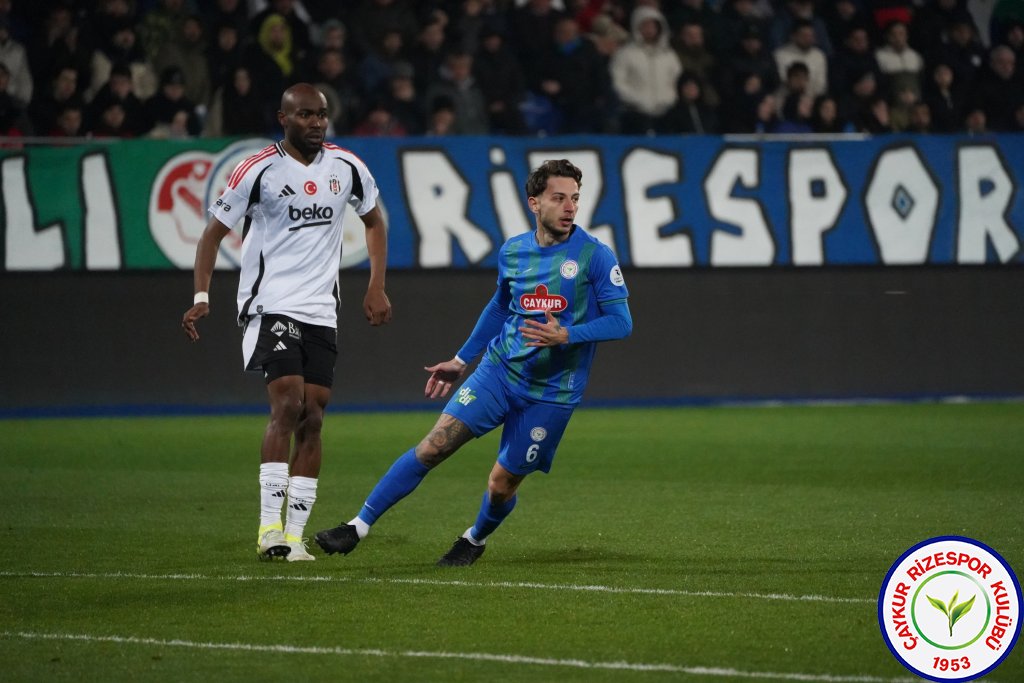 ÇAYKUR RİZESPOR 1 - 1 BEŞİKTAŞ