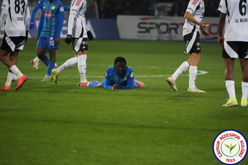 ÇAYKUR RİZESPOR 1 - 1 BEŞİKTAŞ