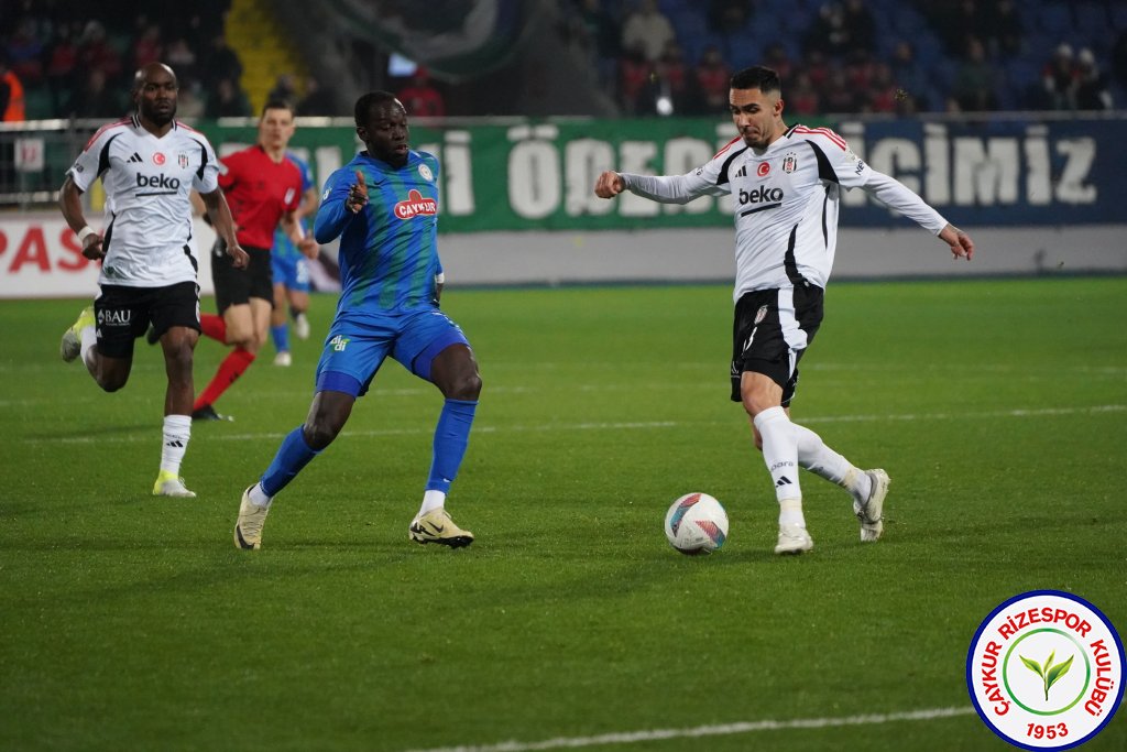 ÇAYKUR RİZESPOR 1 - 1 BEŞİKTAŞ