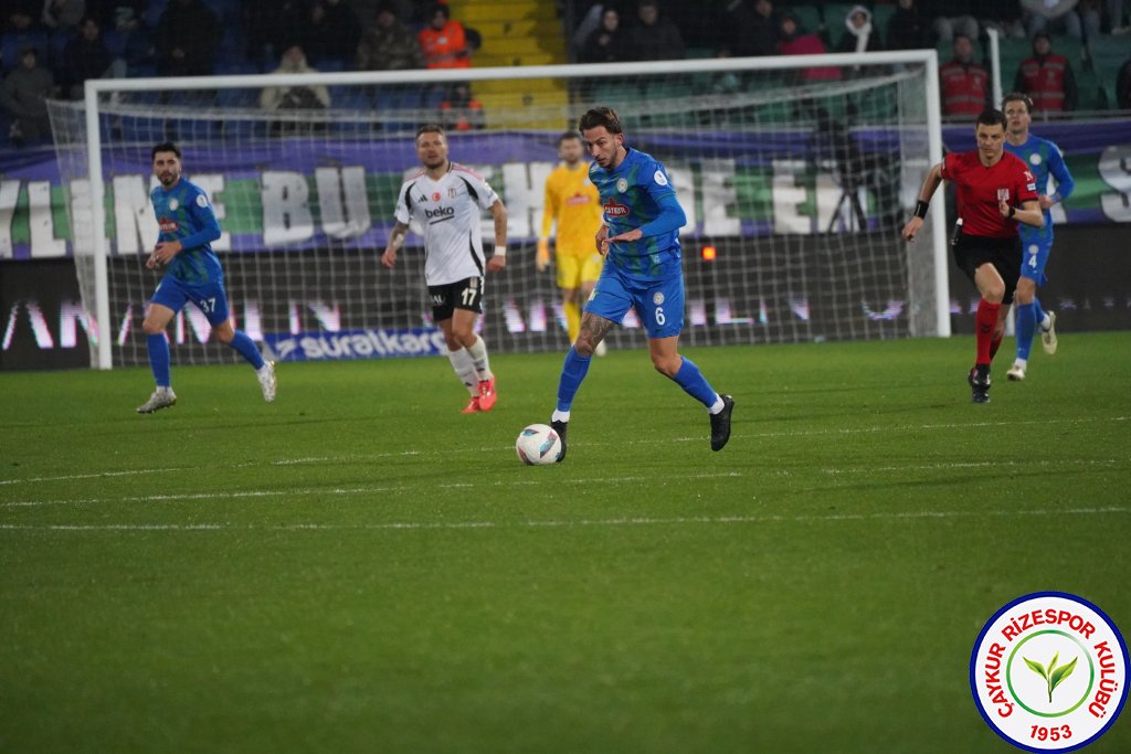 ÇAYKUR RİZESPOR 1 - 1 BEŞİKTAŞ