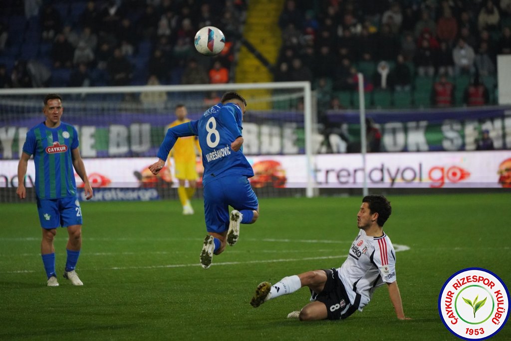 ÇAYKUR RİZESPOR 1 - 1 BEŞİKTAŞ